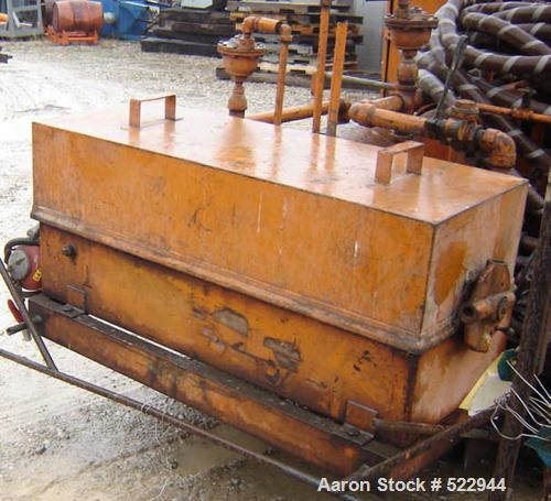 USED: Oil purification trailer with Shriver plate and frame filterpress. Portable trailer with filters and pumps for filtering hydraulicoils or transformer oils. Trailer consists of Shriver plate and...