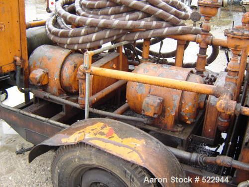 USED: Oil purification trailer with Shriver plate and frame filterpress. Portable trailer with filters and pumps for filtering hydraulicoils or transformer oils. Trailer consists of Shriver plate and...