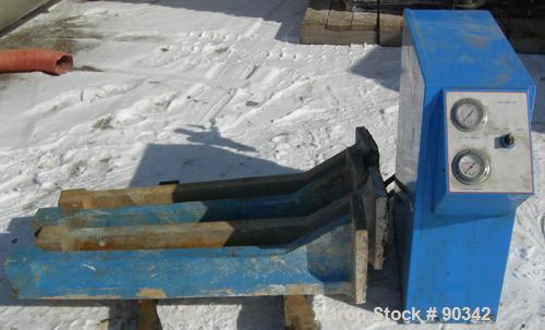 USED: Sperry filter press, type 21, size 48. (85) 48" x 48" polypropylene plates, approximate 1/2" deep recess each side. Approximate filter area 1053 square feet, approximate 87 cubic feet cake capa...