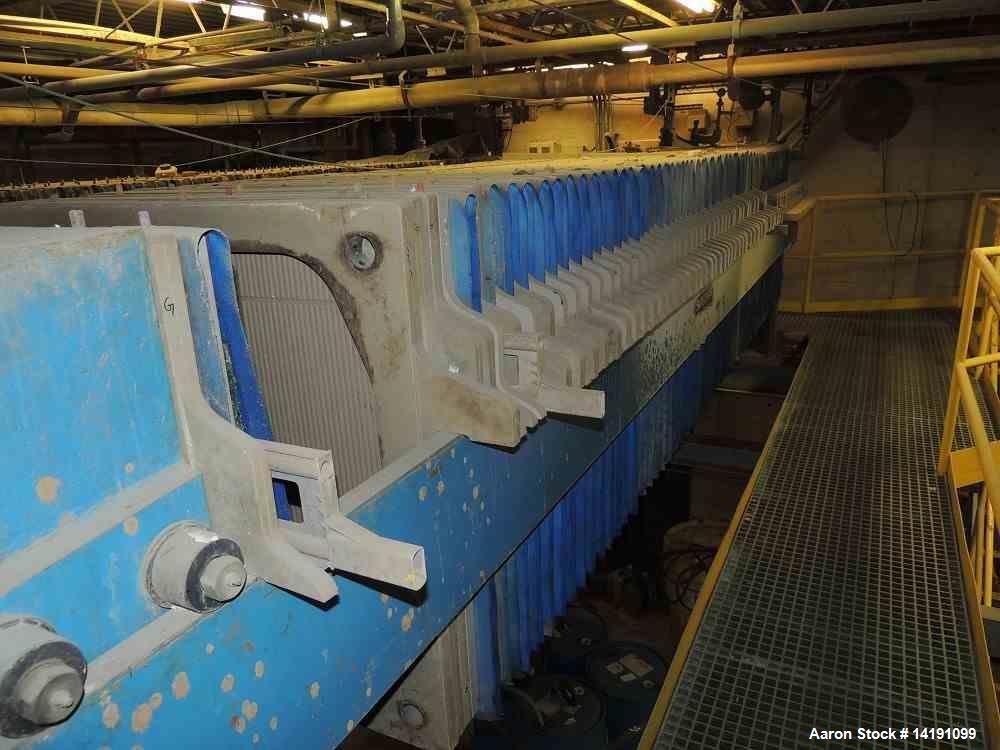 Used Sperry Size 42 Filter Press, 1666 Square Feet