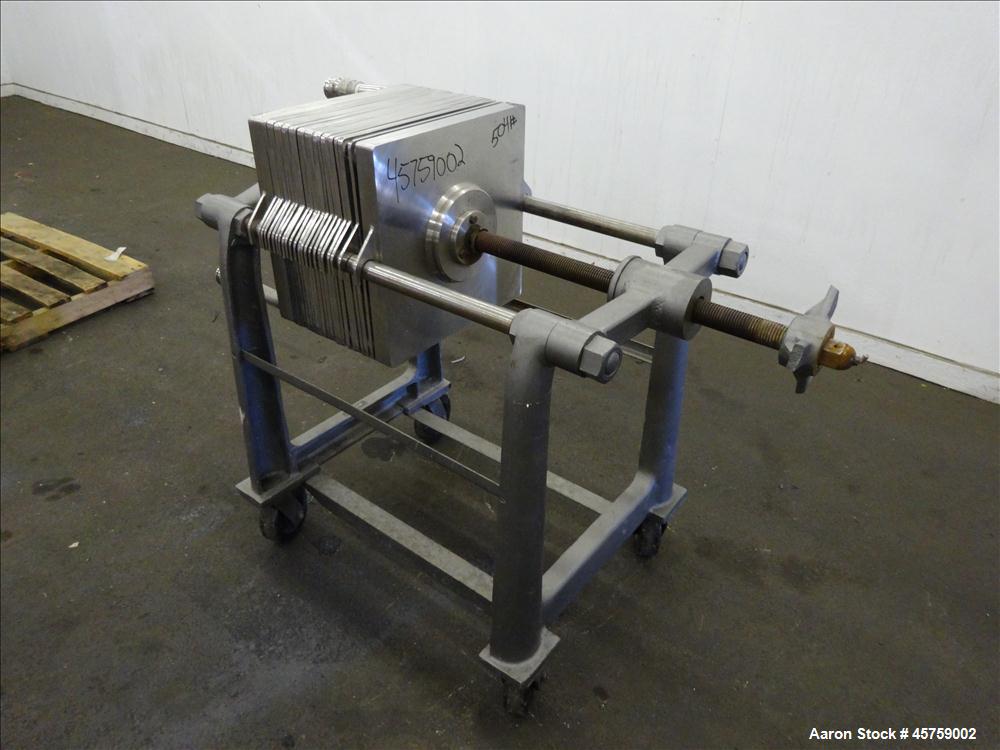 Used Plate / Frame Filter Press