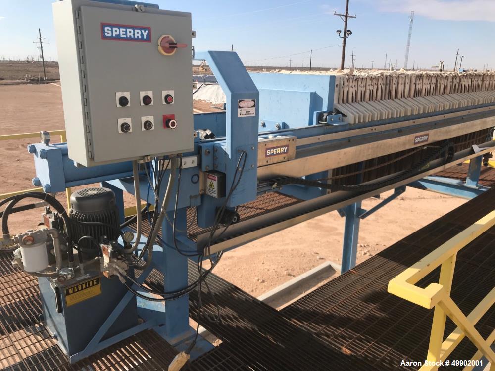 Used Sperry Filter Press, 1000mm, type EHCP.