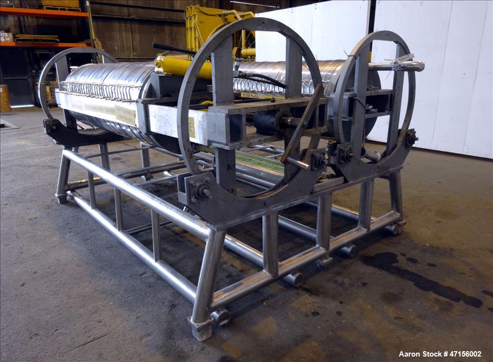 Used STAR Systems Dual Plate Filter Press, Model 34-24D/RO/SS-TWIN.