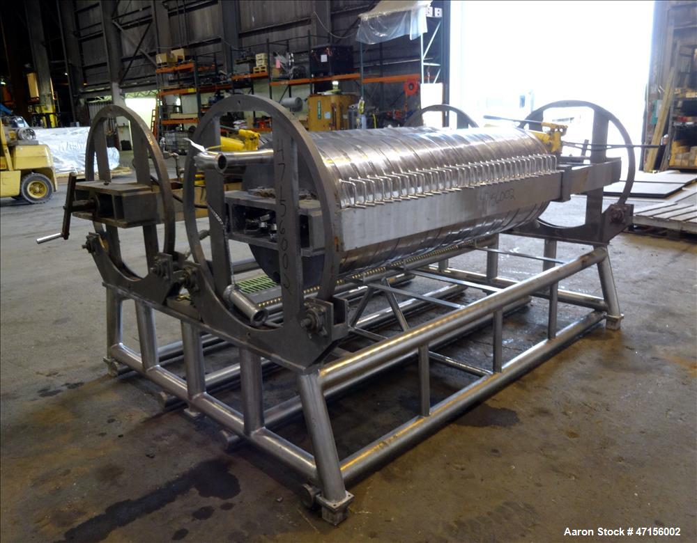 Used STAR Systems Dual Plate Filter Press, Model 34-24D/RO/SS-TWIN.