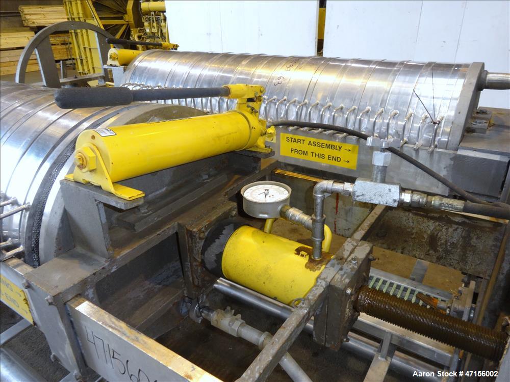 Used STAR Systems Dual Plate Filter Press, Model 34-24D/RO/SS-TWIN.