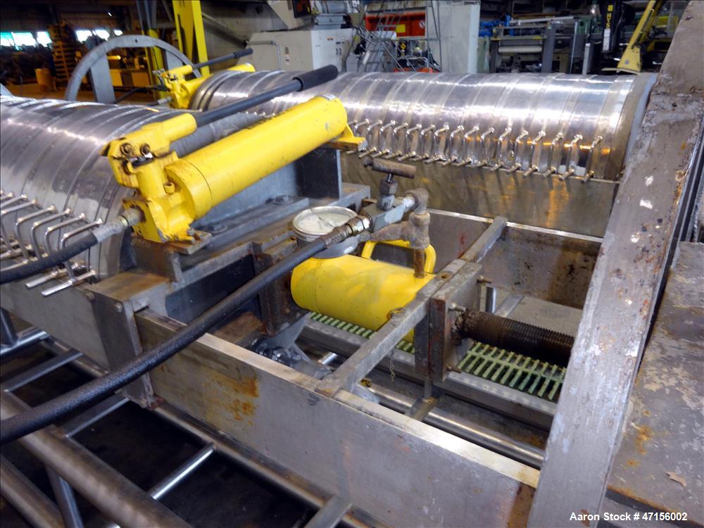 Used STAR Systems Dual Plate Filter Press, Model 34-24D/RO/SS-TWIN.