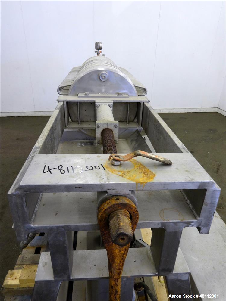 Used Star Systems Plate and Frame Filter Press