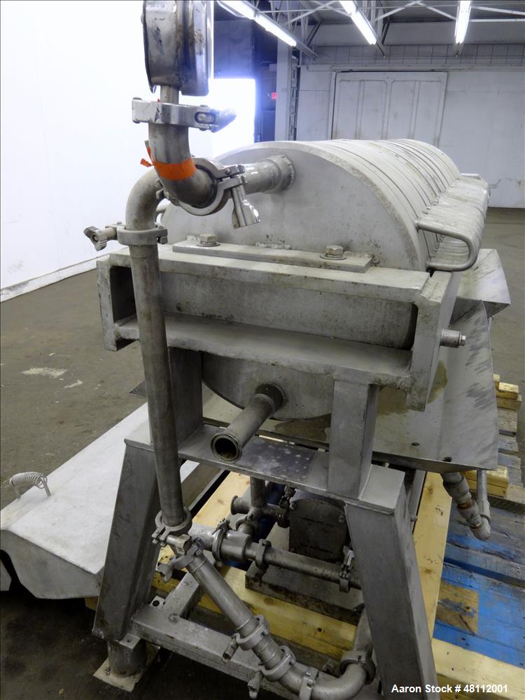 Used Star Systems Plate and Frame Filter Press