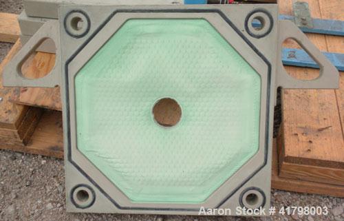 Used Star Systems Filter Press, Model ECRC6-470Q/ADP/APC/BD/CB. (7) 18" x 18" polypropylene plates, 1 head, 1 tail. Approximately 1.25" maximum cake thickness. Approximate 20 square feet filter area,...