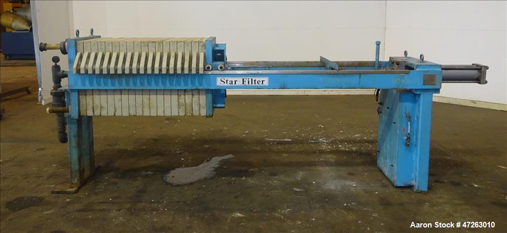 Used Star Systems Filter Press, Model R17630/50630004