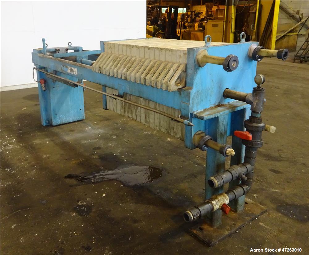 Used Star Systems Filter Press, Model R17630/50630004
