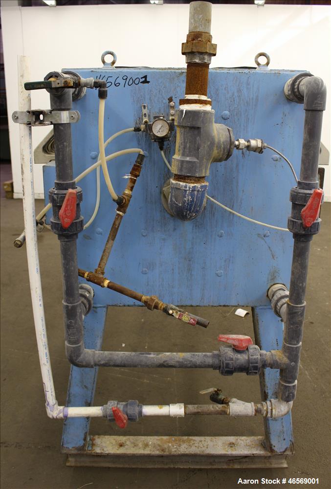 Used Star Systems Filter Press, Model RC16-800Q/LE/APC/CH, Carbon Steel. Approximate 172 square feet filter area, 8 cubic foot capacity. (15) 31" x 31" x Approximate 1/2" recess polypropylene plates,...