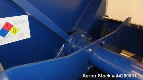 Used US Filter Dewatering Systems JWI J-Press Filter Press, Model 1200G32-38/76-50/100SYLC. (37) 47.2” x 47.2 polypropylene plates, (1) head, (1) tail plate. Approximately 510 square feet filter area...