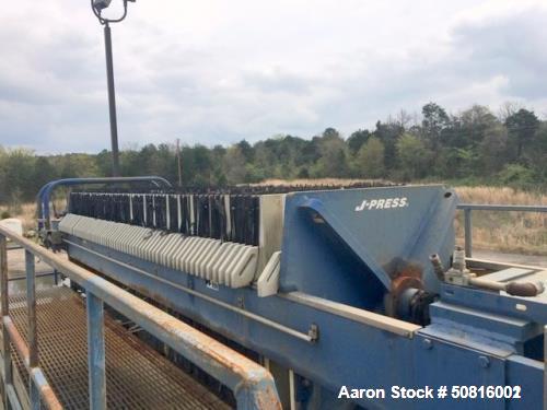 Used US Filter Dewatering Systems JWI J-Press Filter Press