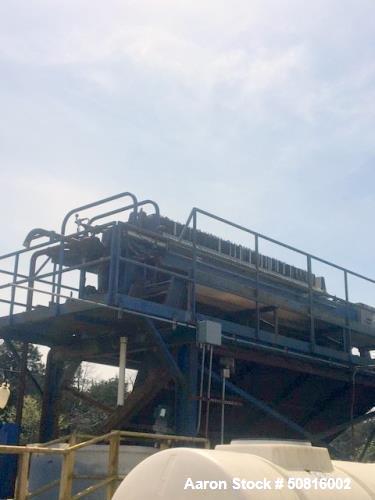 Used US Filter Dewatering Systems JWI J-Press Filter Press