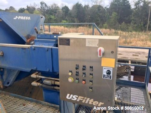 Used US Filter Dewatering Systems JWI J-Press Filter Press