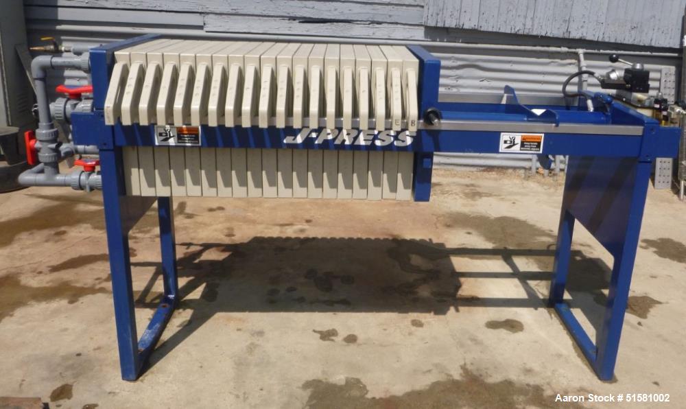US Filter Model 470G25 J-Press Filter Press