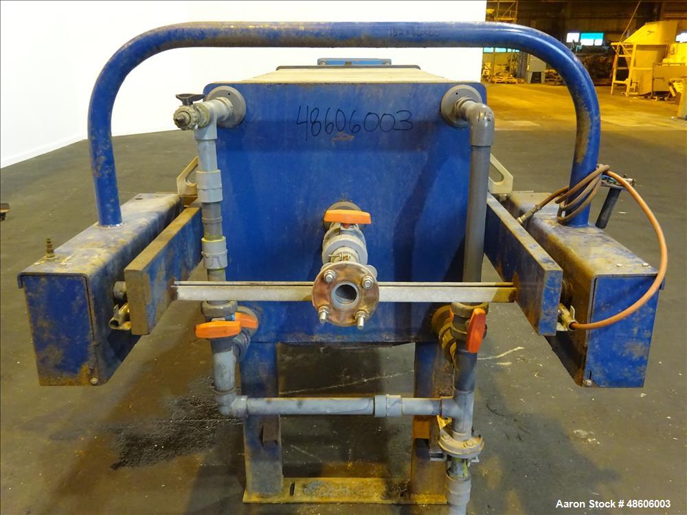 Used Siemens J-Press Filter Press, Model 800G25-25-10SYLW.
