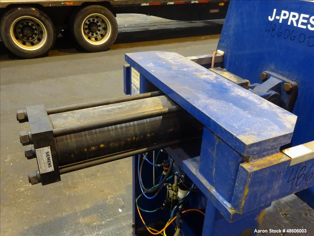 Used Siemens J-Press Filter Press, Model 800G25-25-10SYLW.