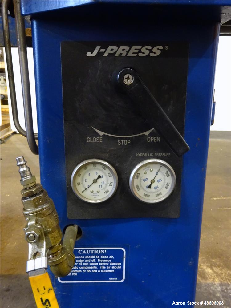 Used Siemens J-Press Filter Press, Model 800G25-25-10SYLW.