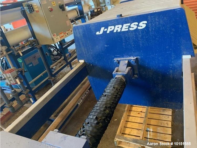 Used US Filter J-Press 800G32-20-10DYLW Filter Press – 135 Sq. Ft., 31" Plates, 3,700 PSI Clamp (2003)