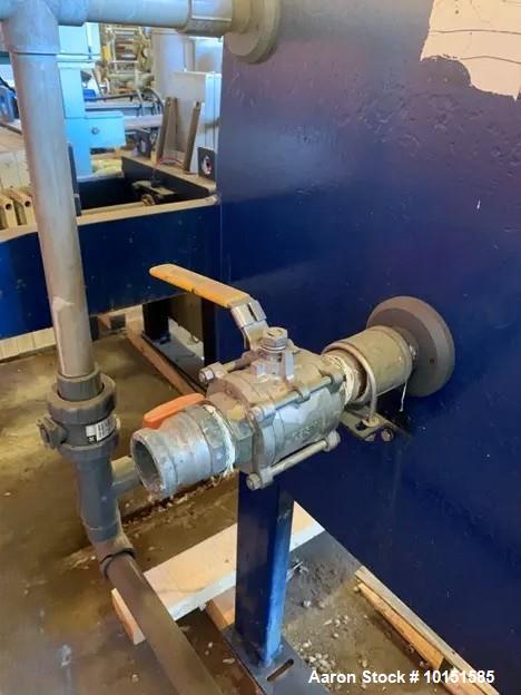 Used US Filter J-Press 800G32-20-10DYLW Filter Press – 135 Sq. Ft., 31" Plates, 3,700 PSI Clamp (2003)