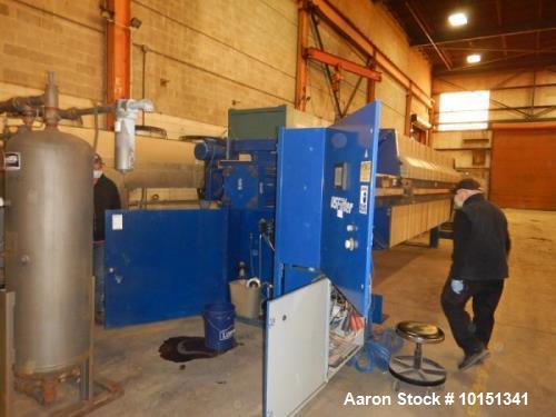 Used US Filter 3112 Square Feet Polypropylene Plate Filter Press