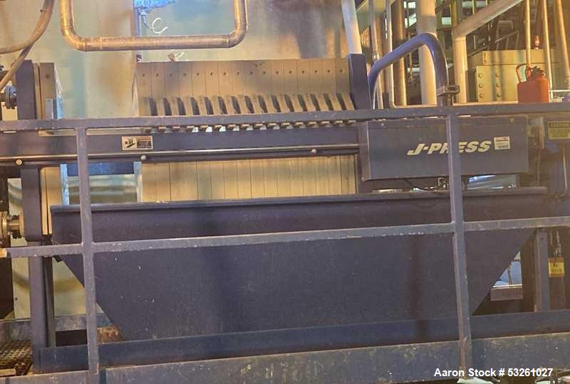 Used US Filter 800G32-16/29-8/15SYLW Filter Press – Industrial Pressure Filtration System