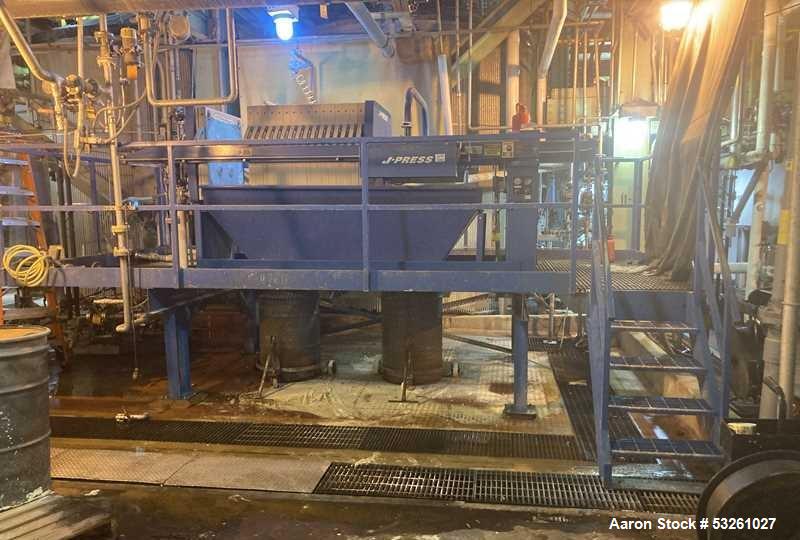 Used US Filter 800G32-16/29-8/15SYLW Filter Press – Industrial Pressure Filtration System