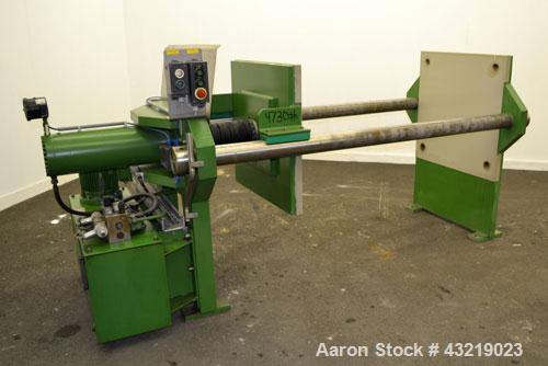 Used Von Roll Filter Press, Type HV5R-800. (16) Polypropylene plates 31.2” x 31.2” (800 mm x 800 mm), (1) head, (1) tail, (1) spacer plates. Approximate 89 square feet (11.2 m3) filtration area, appr...