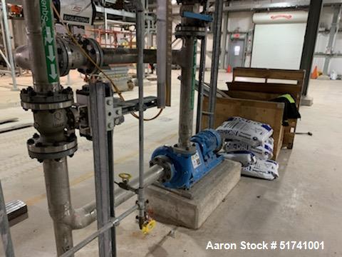 Used Zhejiang Huazhang Technology 500 Square Meter (Approximately 5380 Square Foot) Membrane Filter Press, Model X AZGQF 500/1500  UK, S/N 61-201-01. Filter area: 500 square meter. Cake capacity: 753...
