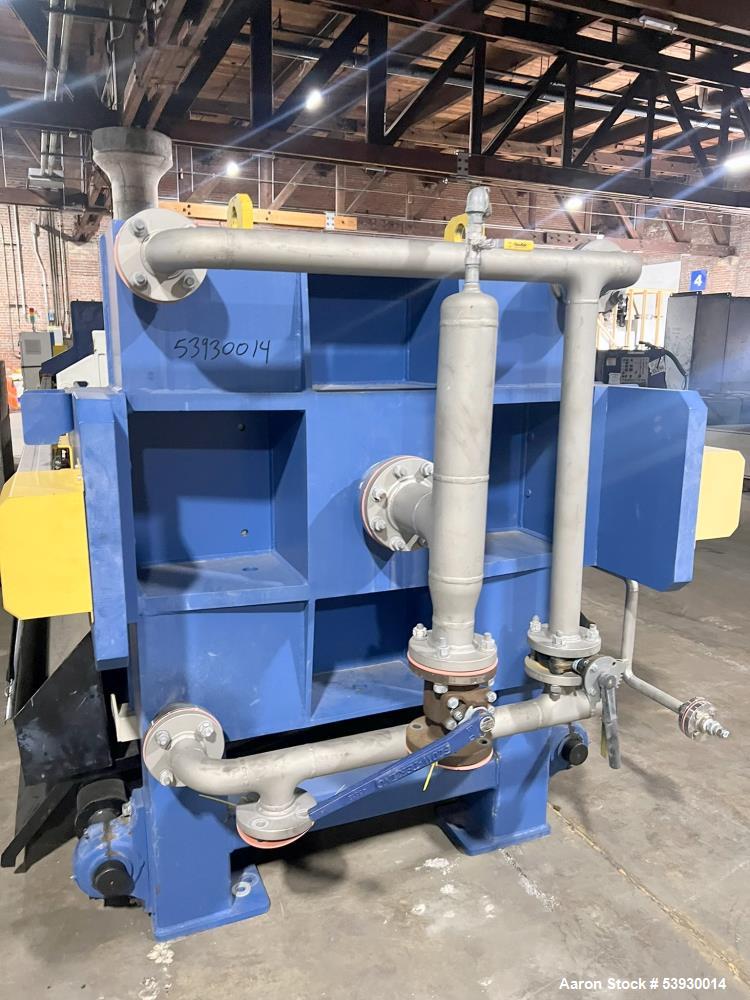 Industrial Filter Press for Sale – HEI 4x4 Polypropylene Plates + Controls – 1000 Sq Ft Capacity with Hydraulic Power Pack.