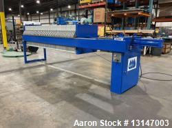 Used Hoffland 25 Cu Ft Air/Hydraulic Filter Press | 50 Plate 800mm Dewatering System