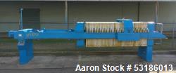 Used JWI Filter Press Model 1000G32-37/56-30/45SN – 30 Cu. Ft. Capacity