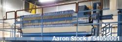 Used JWI 800N32-49-25SYLS Filter Press – 49 Chamber, 528 Sq. Ft., 800mm Plates (