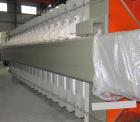 Unused - Hydraulic Filter Press. Automated open and impact mechanism.