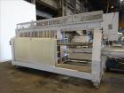Used Filter Press, Carbon steel frame with 43 polypropylene plates.