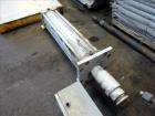 Used Filter Press, Carbon steel frame with 43 polypropylene plates.