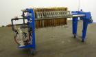 Used Micronics Filter Press, 3 cuft. Cake Capacity.
