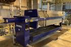 Used Siemens J-Press 800 MM CRG Poly Chamber Filter Press – 38 Plate Pressure Filtration System
