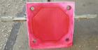 USED: Plate and frame filter press. 15 polypropylene plates 18