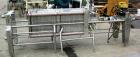 USED: APV Carlson polishing press, 304 stainless steel, 22 stainless steel plates 22 x 22. Approximately 370 square feet of filter area. 2