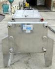 USED: APV Carlson polishing press, 304 stainless steel, 22 stainless steel plates 22 x 22. Approximately 370 square feet of filter area. 2