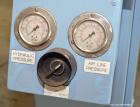 Used Beckart Environmental Hy-Pack Filter Press, Model 1000-40(60)A.  Carbon steel frame, (64) 39-1/4