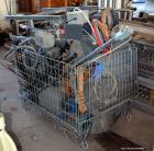 Used Beckart Environmental Hy-Pack Filter Press, Model 1000-40(60)A.  Carbon steel frame, (64) 39-1/4