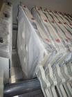 Used-Beco HFP Filter Press, stainless steel with (21) 18.5" (470 x 470 mm) ppolypropylene plates, 82 square feet (7.26 squar...