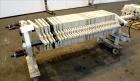 Used Filtra Plate & Frame Filter Press