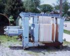 USED: Clow filter press, 8 cu ft, 36