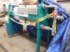 Used Durco Filter Press, Model EP630/32-16 100#.
