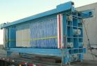 Used Durco Filter Press, Model QPG-1200/32-55. (58) 47